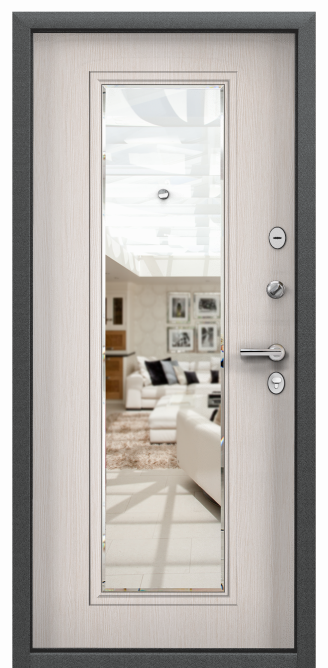 DELTA PRO MP, Панель MDF с ПВХ покрытием, СК6-СМ, Лиственница белая (арт. ПВХ Лиственница белая) в Курске